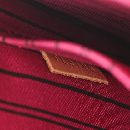 Louis Vuitton Monogram Neverfull MM GM Pochette Fuchsia 7 of 7
