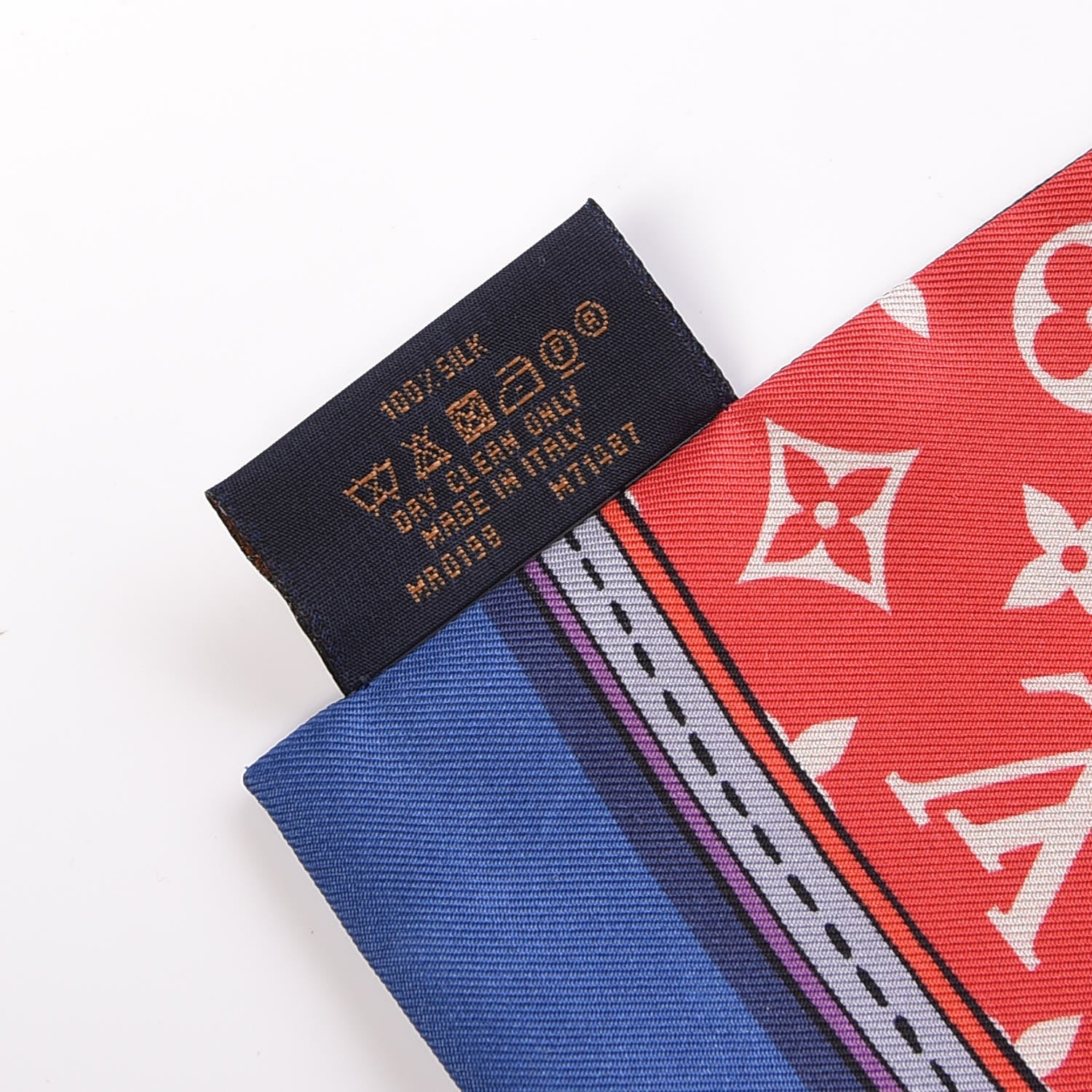 Louis Vuitton Silk Monogram Superstition Bandeau Black 6 of 6