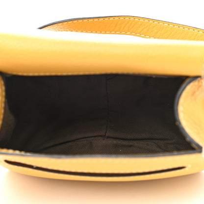 Chloe Calfskin Mini Marcie Round Crossbody Bag Dusty Yellow 4 of 10
