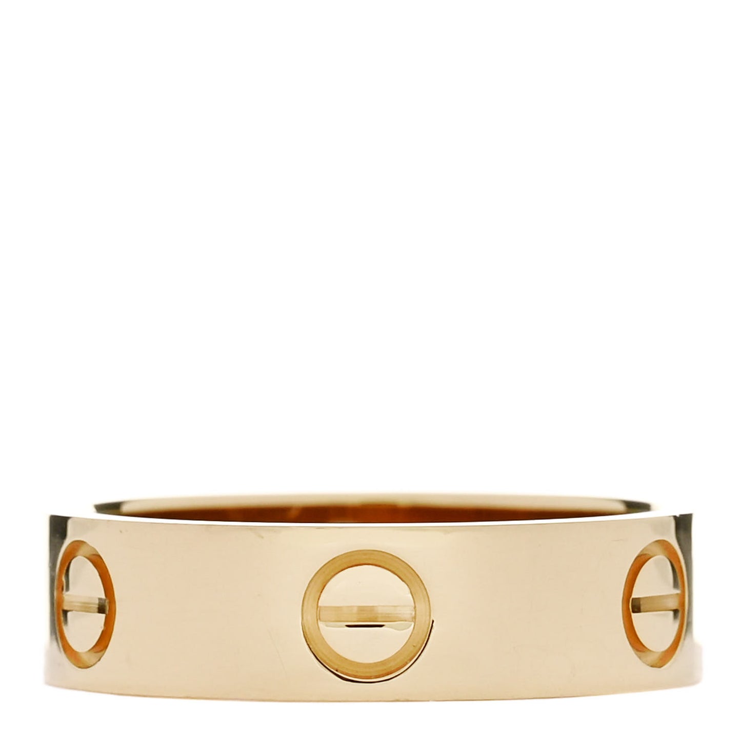 18K Yellow Gold 5.5mm LOVE Ring 57 8