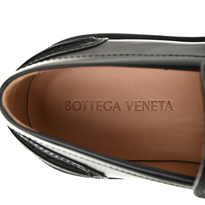 Bottega Veneta Brushed Calfskin Mens Loafers 43 Black 6 of 9