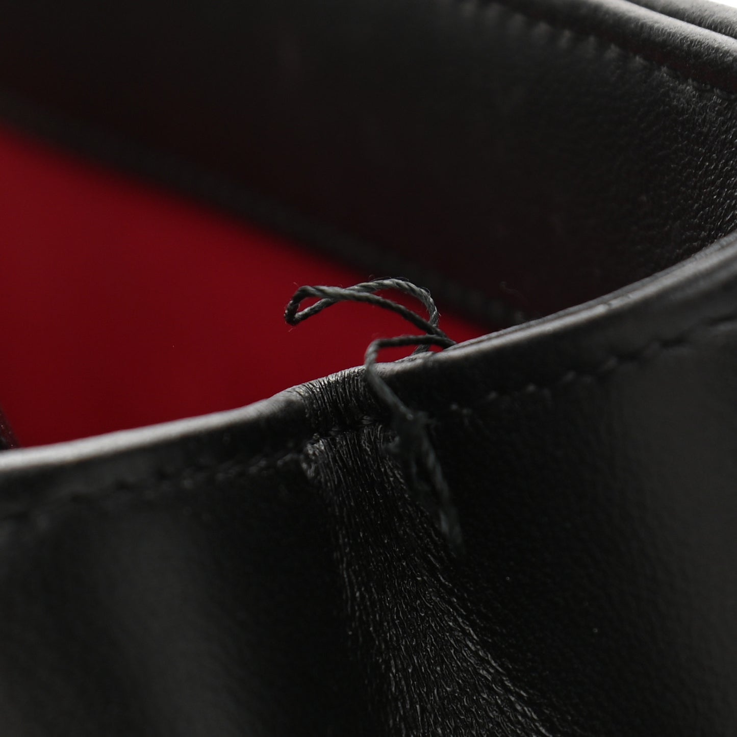 Lambskin Small A Real Catch Flap Bag Black