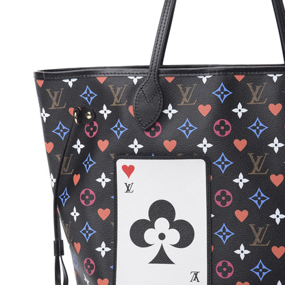 Louis Vuitton Game On Neverfull MM Black 8 of 10