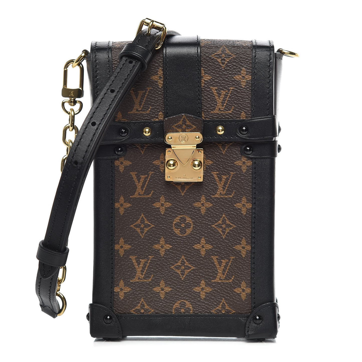 Monogram Pochette Trunk Verticale Black