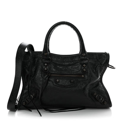 Balenciaga Agneau Arena Classic Hardware Small Le City Black 1 of 10