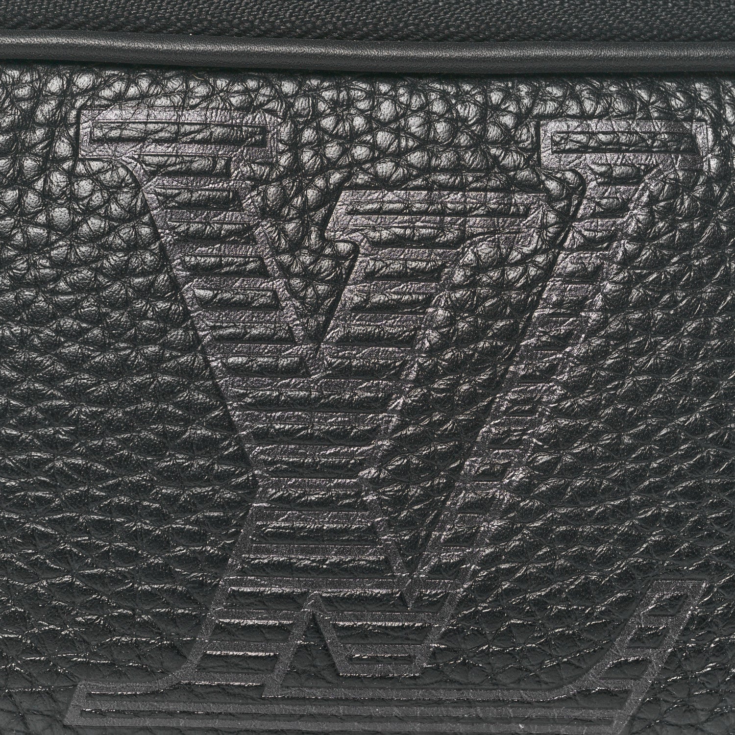 Louis Vuitton Taurillon Shadow Belt Bag 90 36 Black 7 of 9