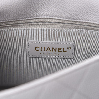 Chanel Caviar Quilted City Walk Flap Light Grey 9 of 11