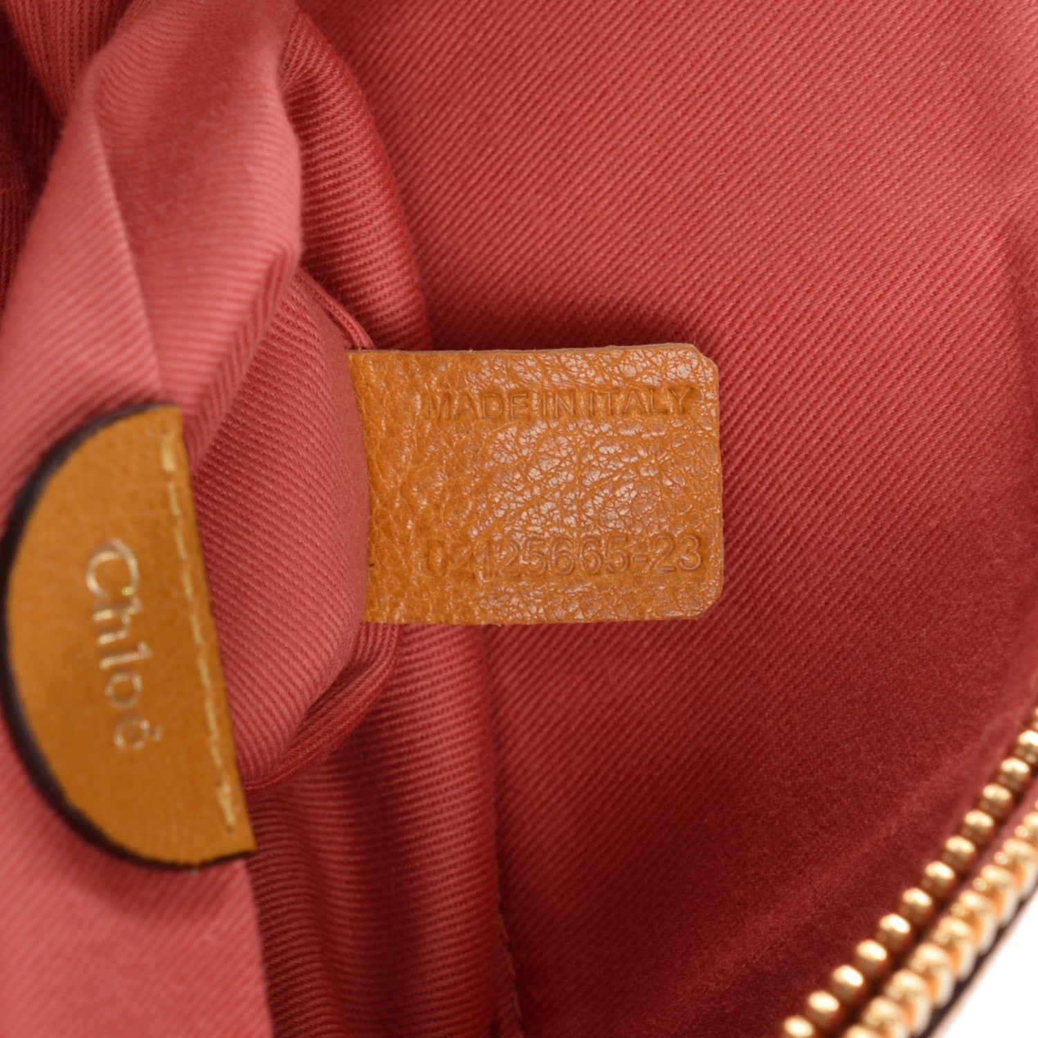 Chloe Grained Calfskin Large Angie Shoulder Bag Yellow 7 of 8