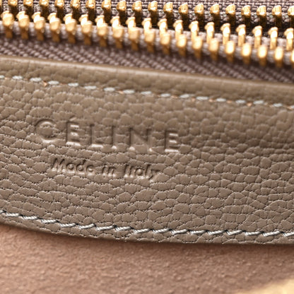 Celine Lambskin Small Trio Crossbody Bag Smoke 8 of 15