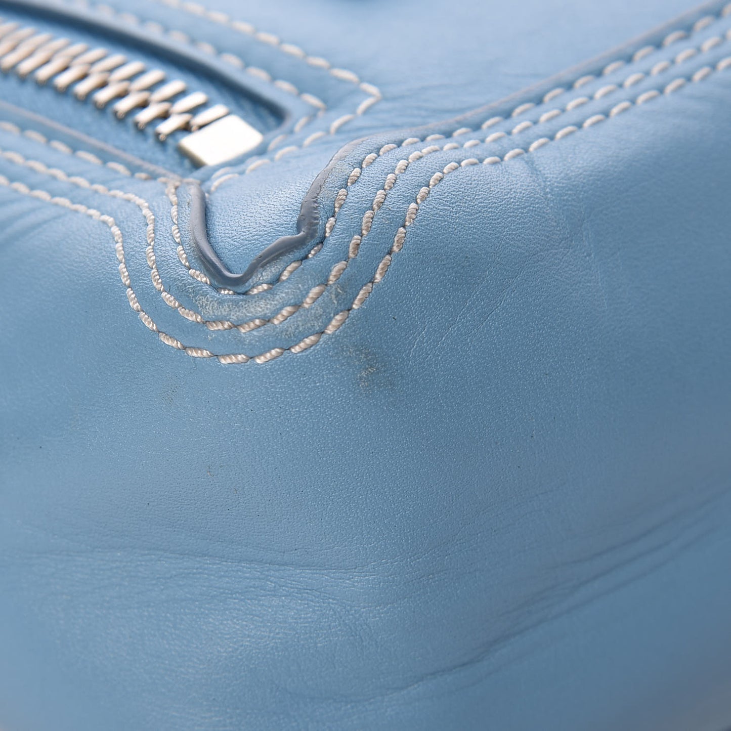 3.1 Smooth Calfskin Mini Pashli Satchel Powder Blue