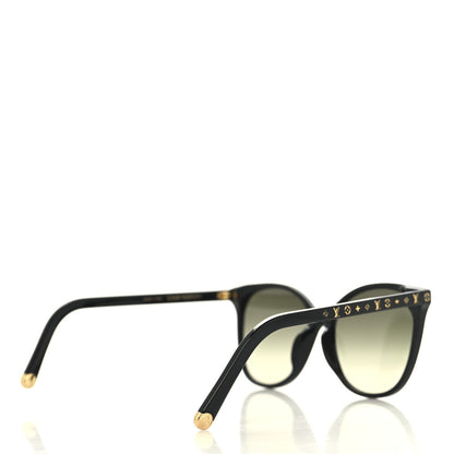 Louis Vuitton Acetate My Monogram Light Cat Eye Sunglasses Z1657E Black 4 of 7