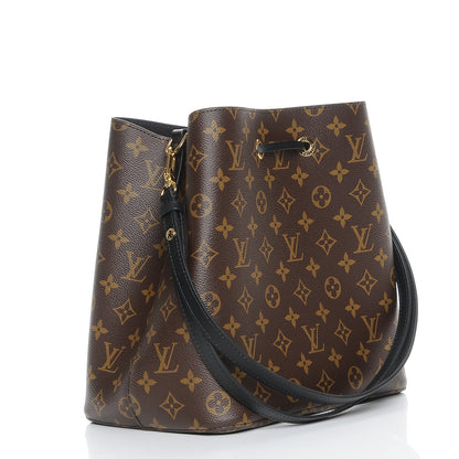 Louis Vuitton Monogram Neonoe MM Black 3 of 6