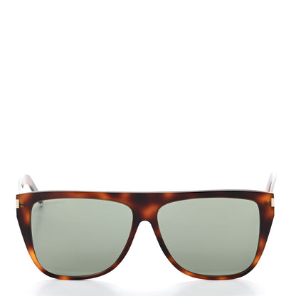 Saint Laurent Acetate Flat Top SL1 003 Sunglasses Tortoise 2 of 7