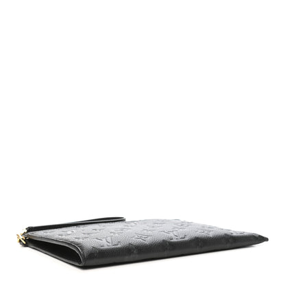 Louis Vuitton Empreinte Pochette Melanie MM Black 4 of 7