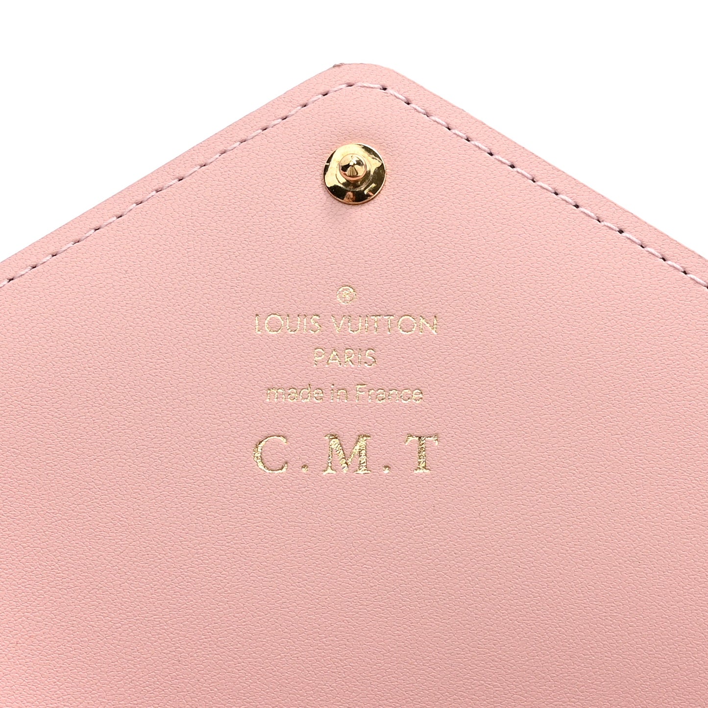Monogram Large Kirigami Pochette Insert Rose Ballerine