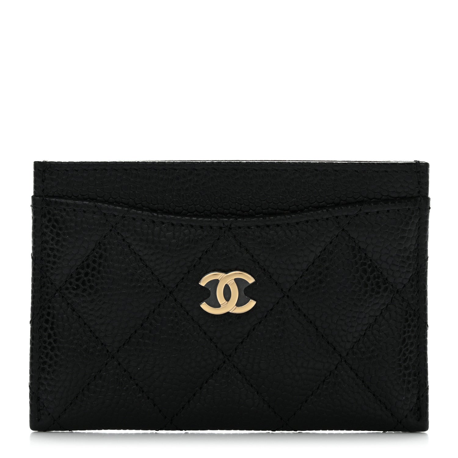 Chanel Caviar Quilted Card Holder Black 1 of 10