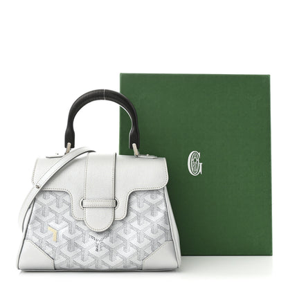Goyard Goyardine Precious Metals Mini Saigon Silver 11 of 11