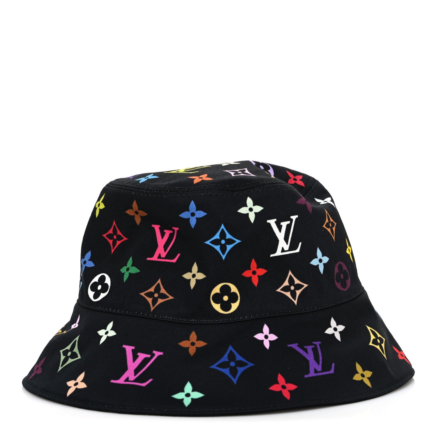 Louis Vuitton LV X TM Reversible Superflat Bucket Hat S Black 1 of 13