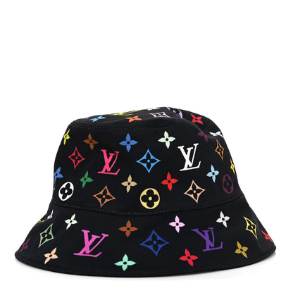 Louis Vuitton LV X TM Reversible Superflat Bucket Hat S Black 1 of 13