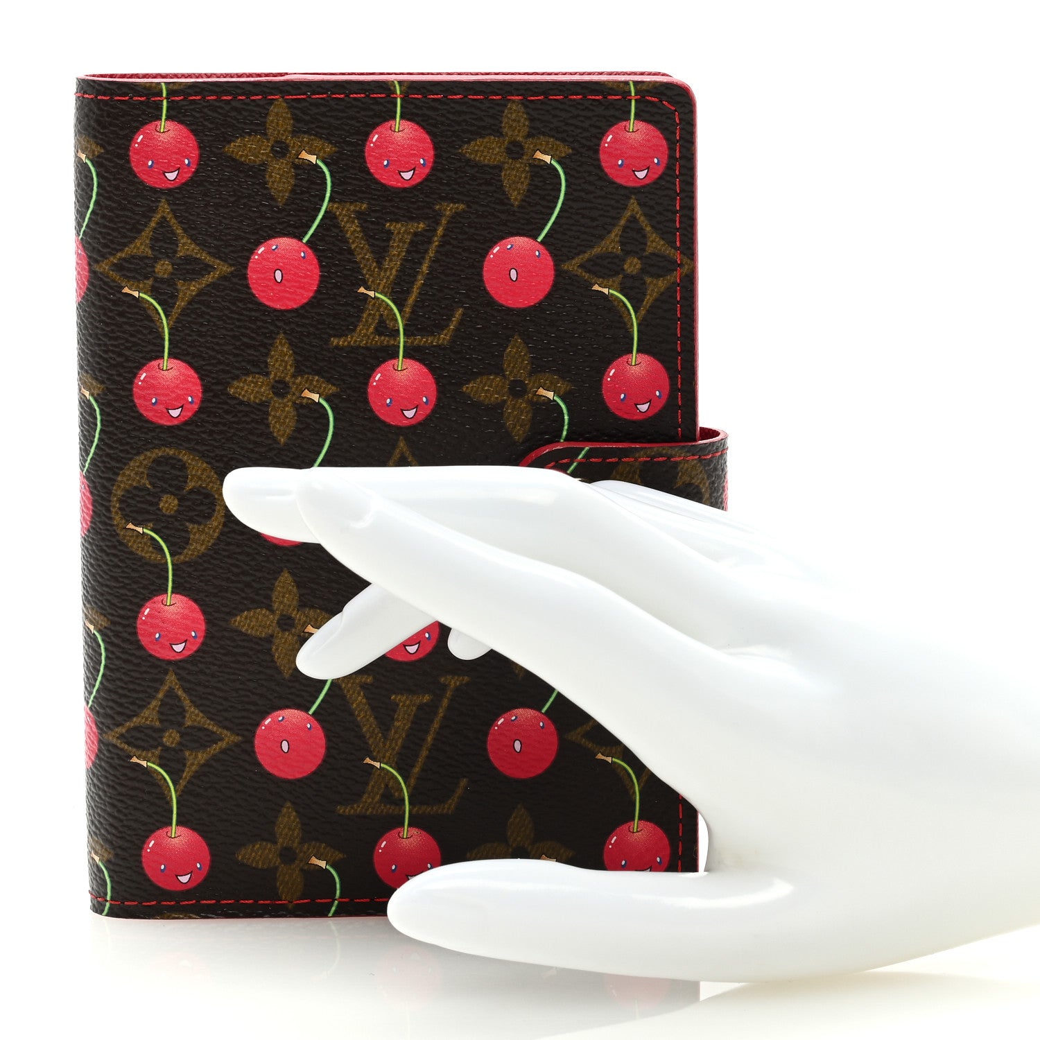 Louis Vuitton Monogram Cerises Small Ring Agenda Cover 2 of 6