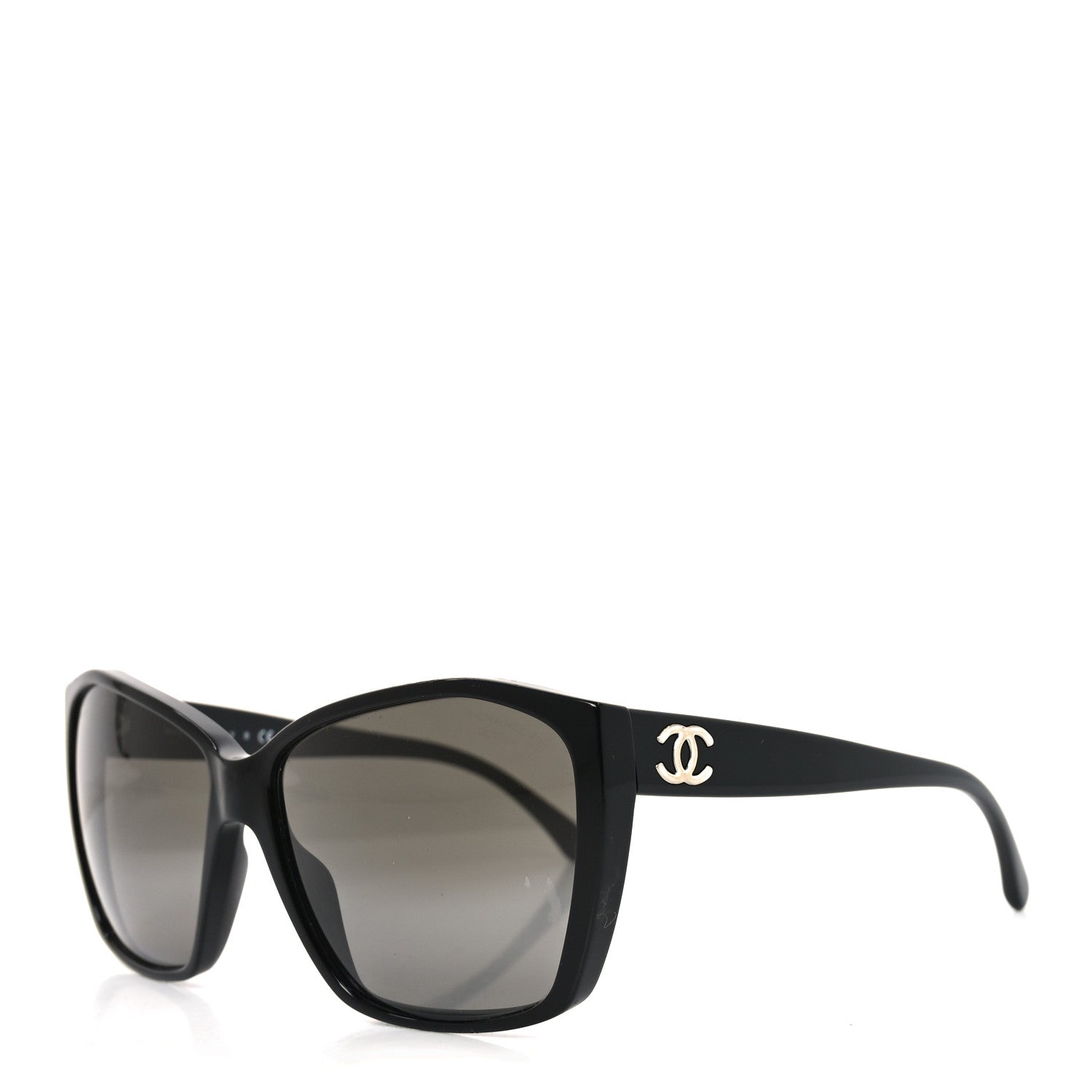 Chanel Acetate CC Sunglasses 5203 Black 1 of 7
