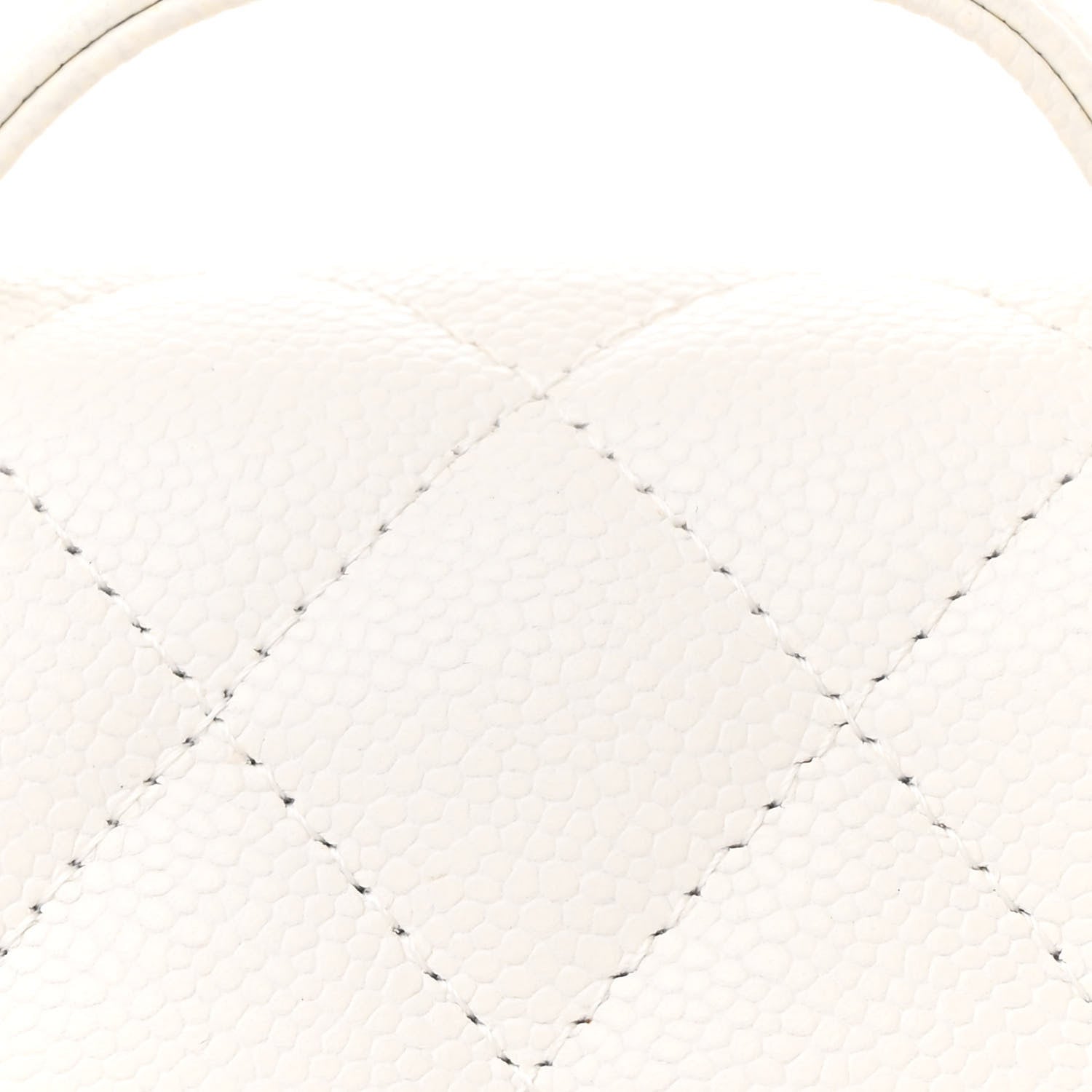 Chanel Caviar Quilted Business Affinity Clutch With Chain Flap White 9 of 11