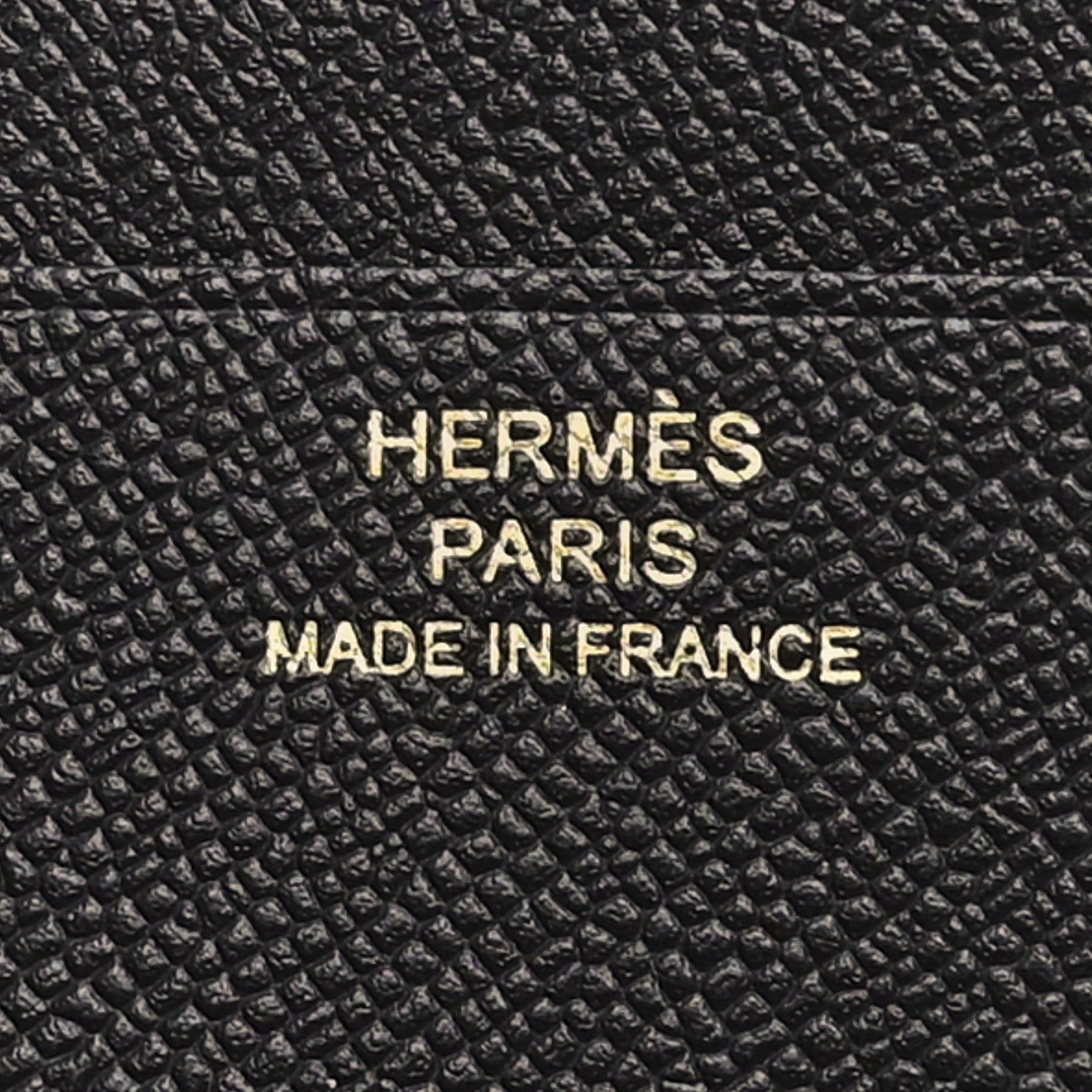Hermes Madame Calfskin Medor Card Holder Black 6 of 9