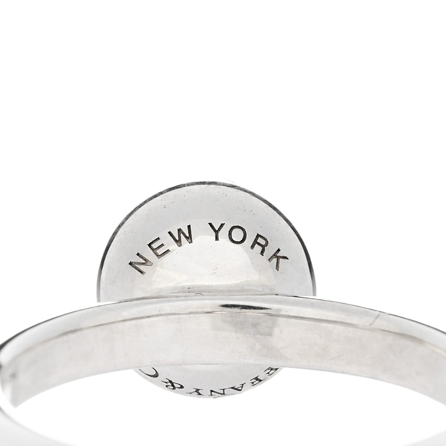 Sterling Silver 8mm HardWear Ball Ring 49 4.75