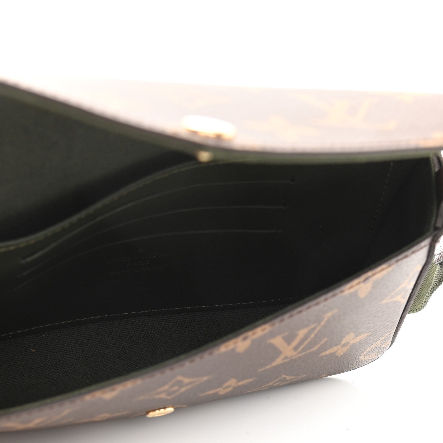 Louis Vuitton Monogram Felicie Strap & Go Kaki 5 of 8