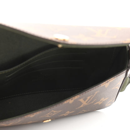 Louis Vuitton Monogram Felicie Strap & Go Kaki 5 of 8