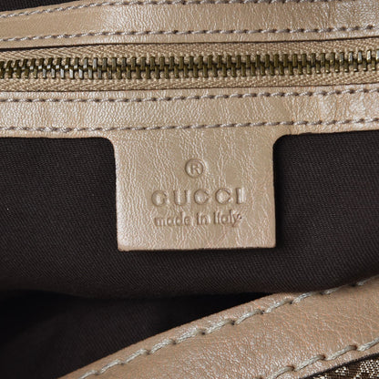 Gucci Monogram Large Jockey Hobo Beige 6 of 7
