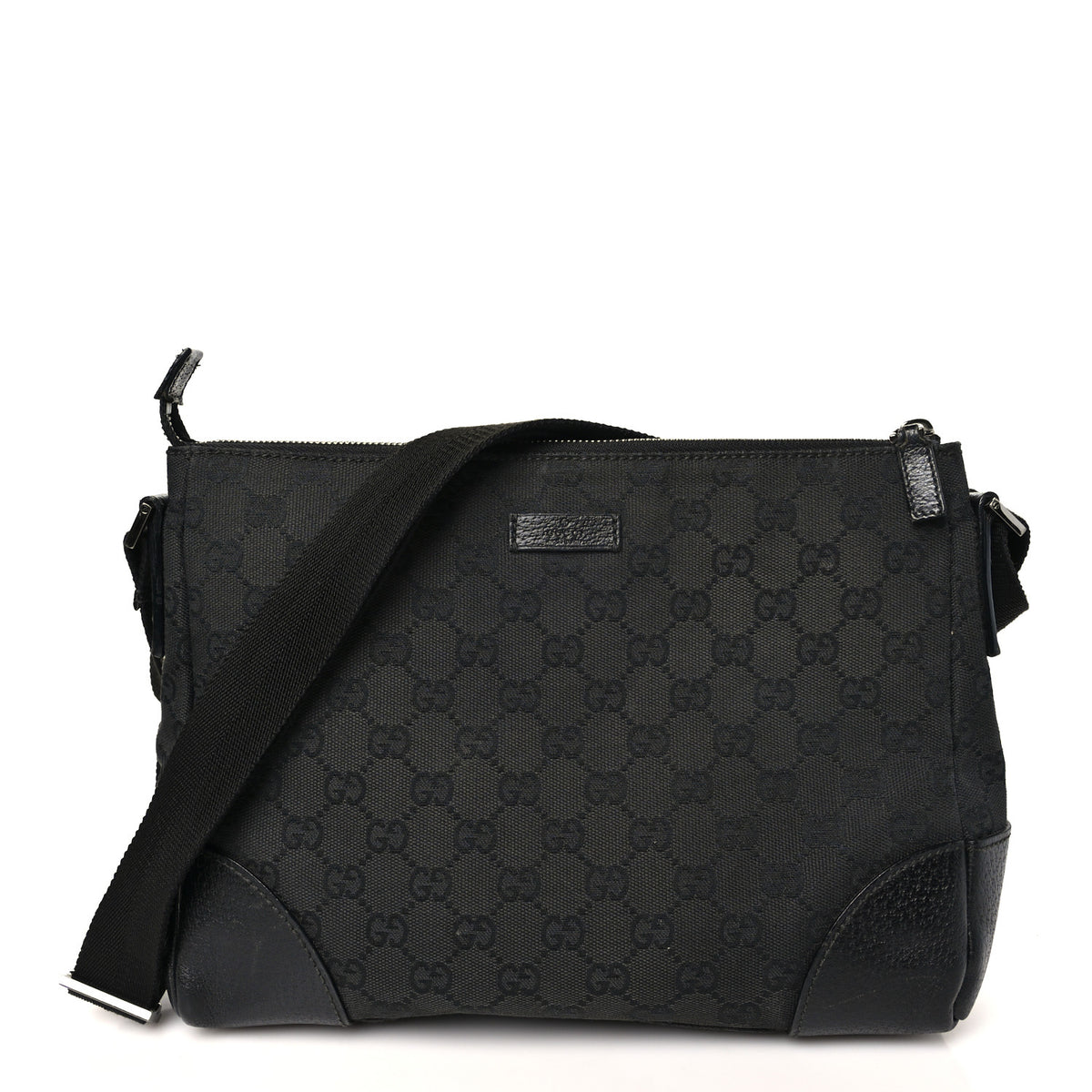 Gucci Monogram Joy Messenger Bag Black 1 of 9