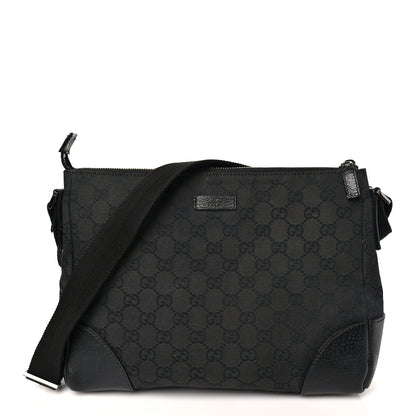 Gucci Monogram Joy Messenger Bag Black 1 of 9