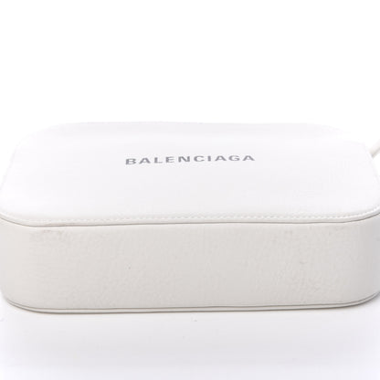 Balenciaga Calfskin Logo S Everyday Camera Bag White 7 of 9