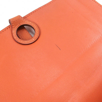 Hermes Togo Dogon Compact Wallet Orange 9 of 9