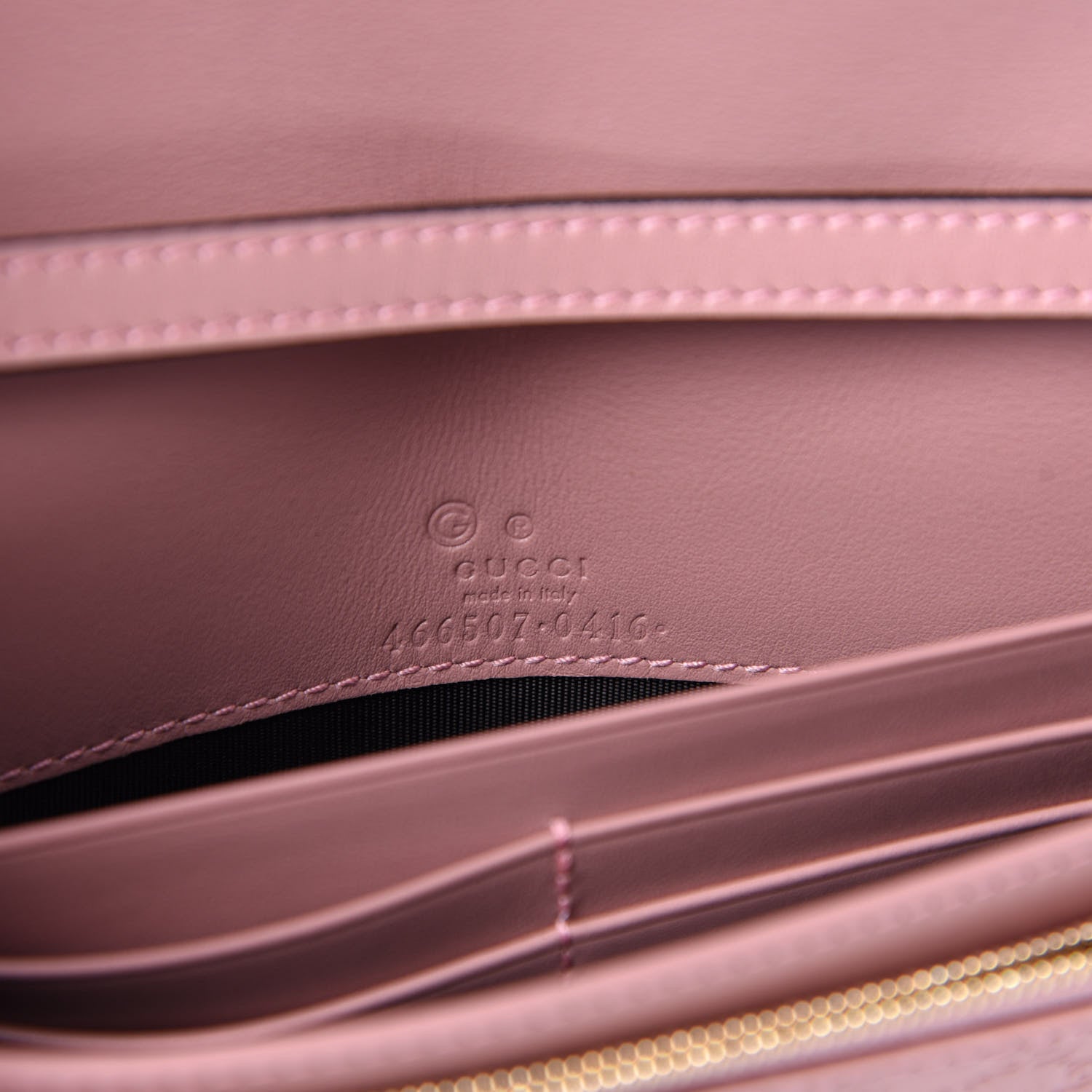 Gucci Microguccissima Crossbody Wallet Soft Pink 8 of 10