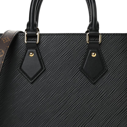 Louis Vuitton Epi Sac Plat BB Black 7 of 9