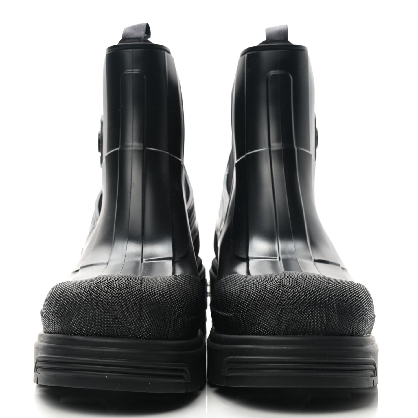 Neoprene Rubber Dior Genesis 30mm Ankle Boots 39 Black