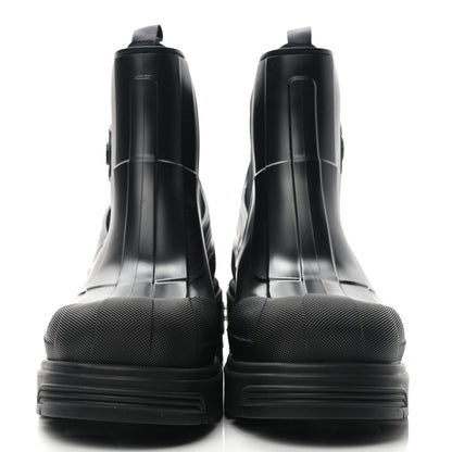 Christian Dior Neoprene Rubber Dior Genesis 30mm Ankle Boots 39 Black 2 of 8