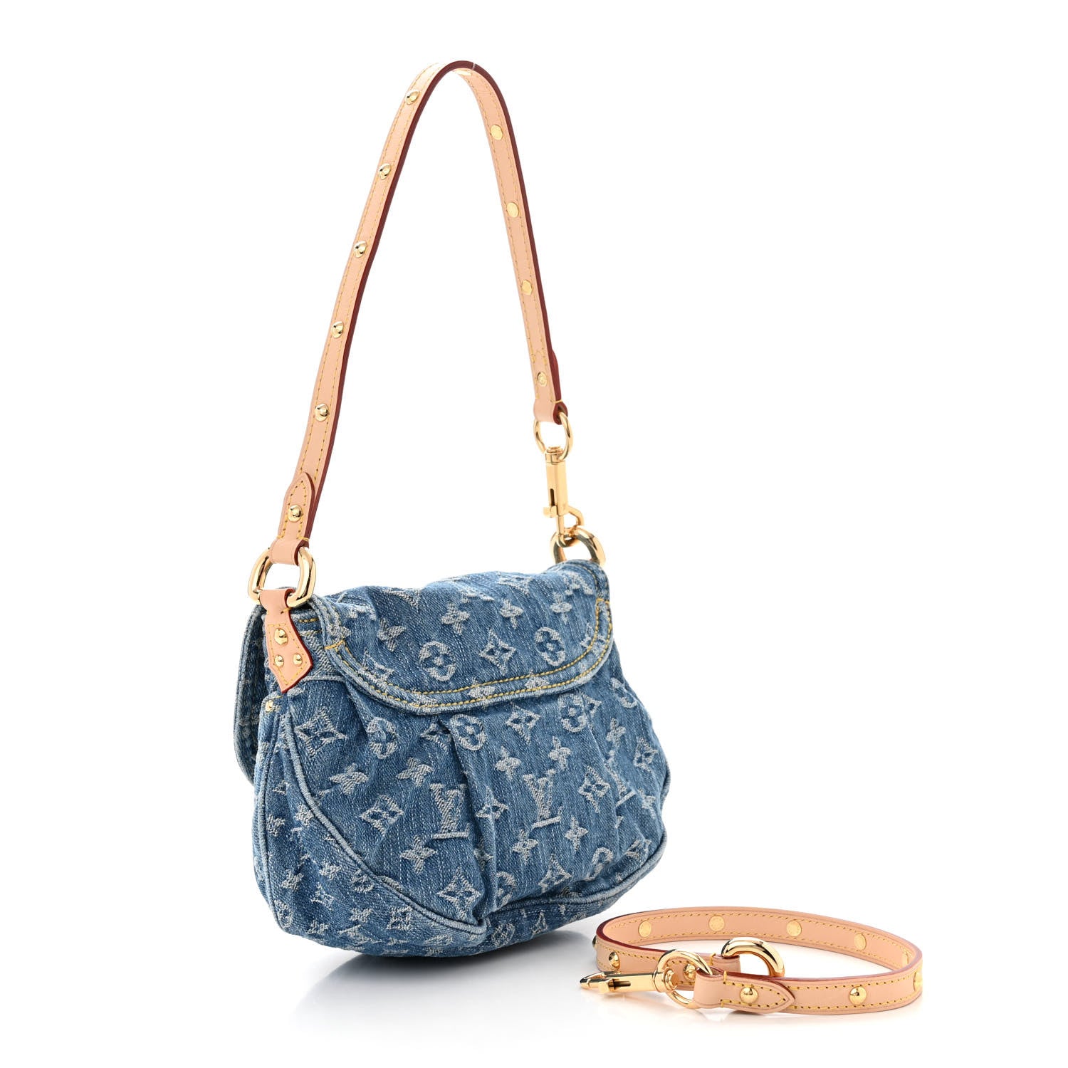 Louis Vuitton LOUIS VUITTON Monogram Denim Sunset Blue 3 of 10
