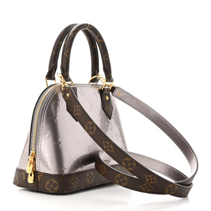 Louis Vuitton Vernis Monogram Alma BB Taupe Metallise 3 of 12