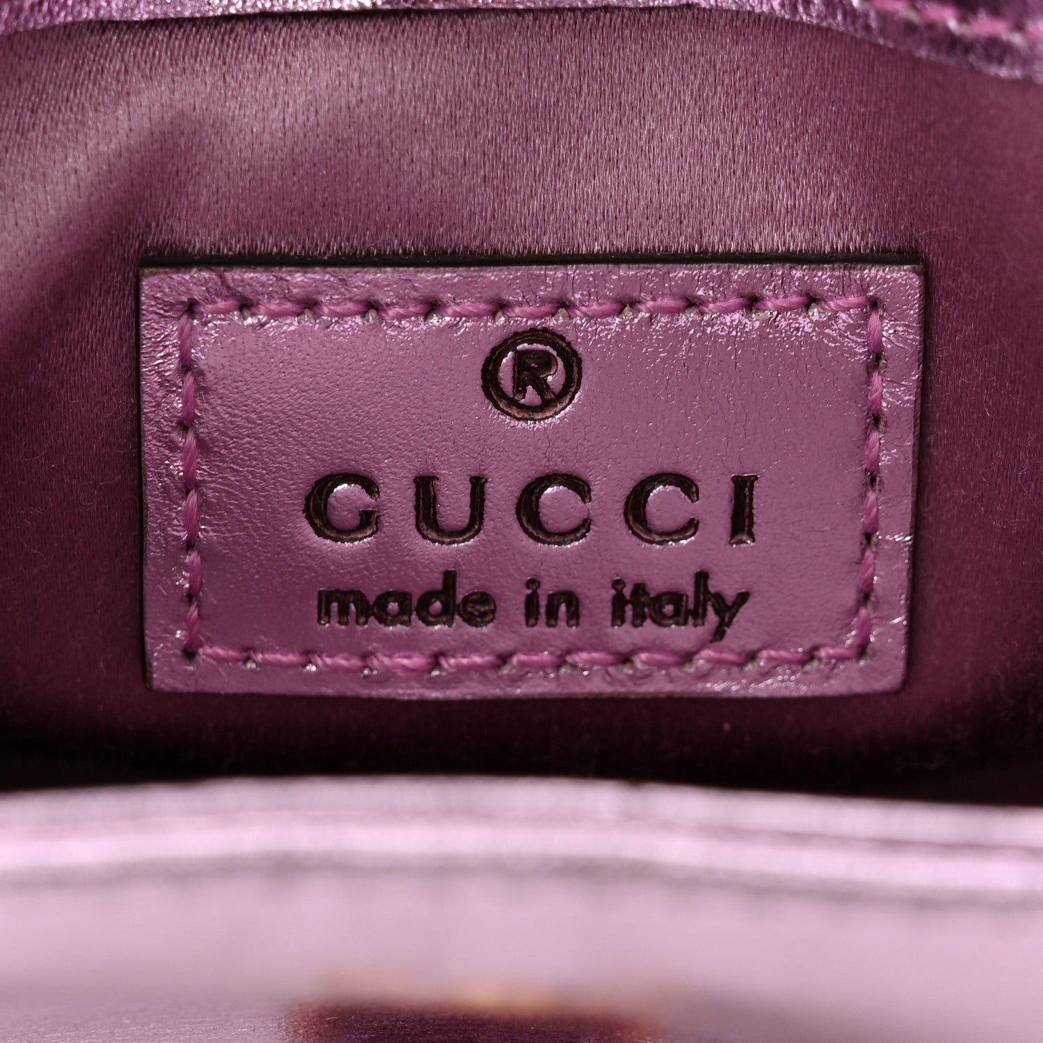 Gucci Laminated Nappa Nano Jackie 1961 Hobo Metallic Pink 6 of 11