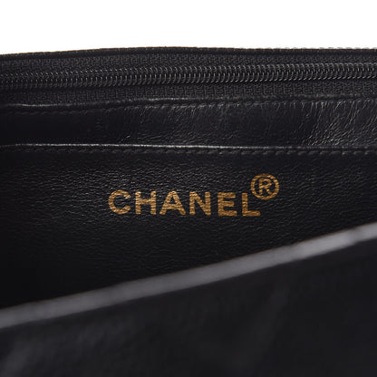 Chanel Caviar Quilted Jumbo Kelly Flap Black 6 of 11