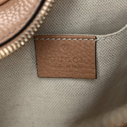 Gucci Pebbled Calfskin Small Soho Disco Bag Camelia 6 of 11