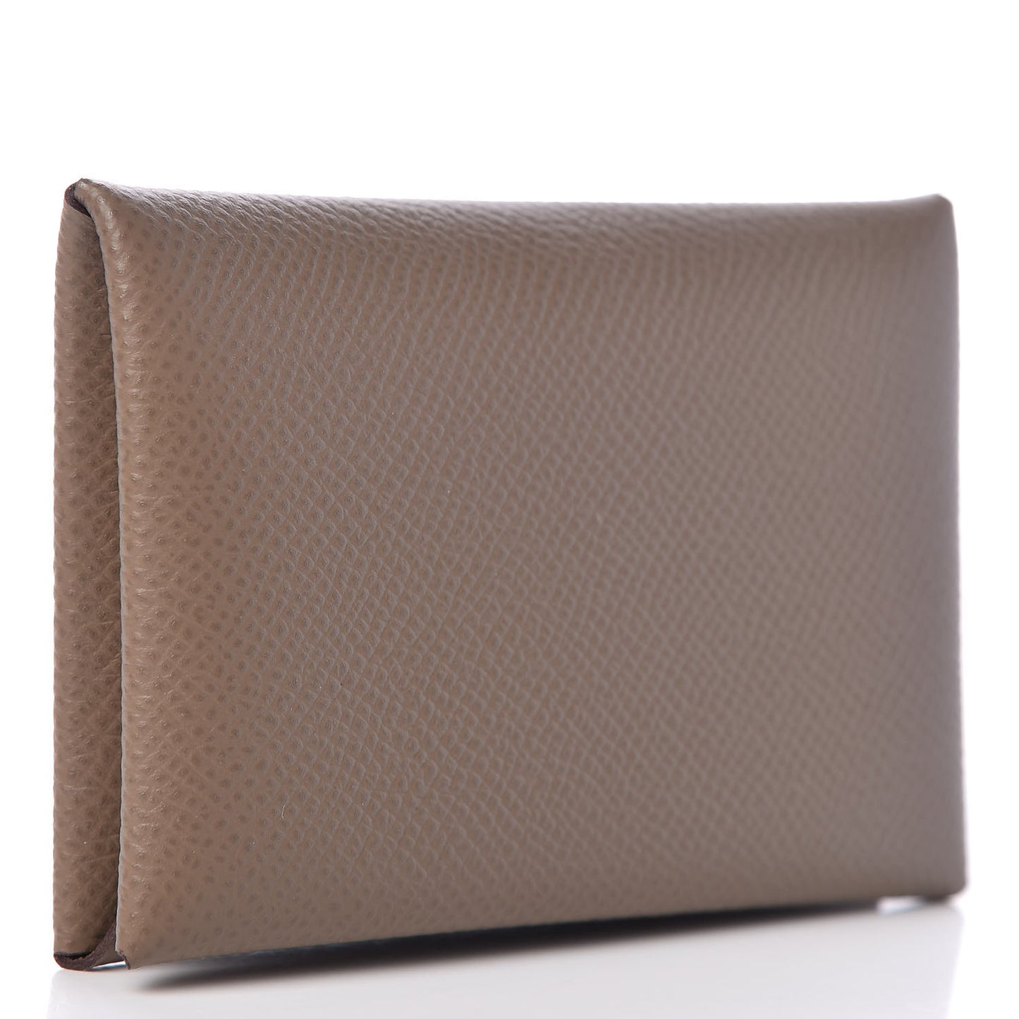 Epsom Calvi Card Case Etoupe