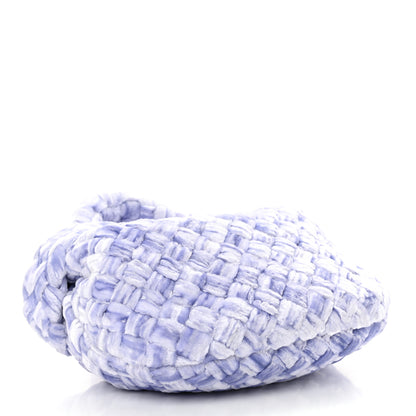 Bottega Veneta Velvet Intreccio Padded Mini Jodie Light Purple 3 of 9