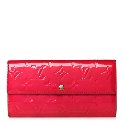 Louis Vuitton Vernis Sarah Wallet Rose Pop 1 of 15