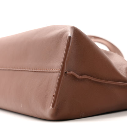 Loewe x SUNA FUJITA Nappa Hamster Mini Flamenco Knot Clutch Havana 9 of 13