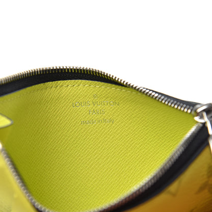 Louis Vuitton Monogram Taiga Coin Card Holder Yellow 5 of 8