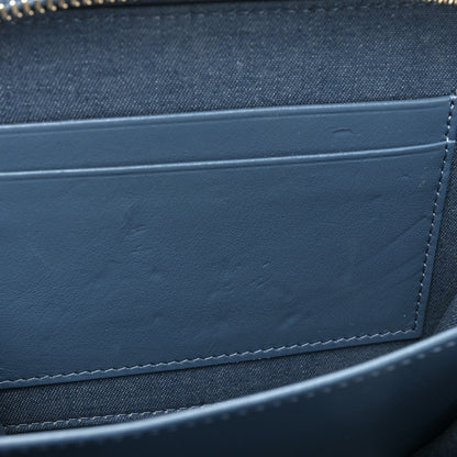 Chanel Denim Quilted CC Pearl Crush Camera Case Blue 11 of 13